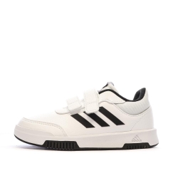 Baskets Blanc/Noir Garçon Adidas Tensaur Sport 2.0