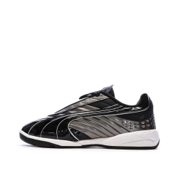 Baskets Argent/Noir Garçon Puma Goalgetter