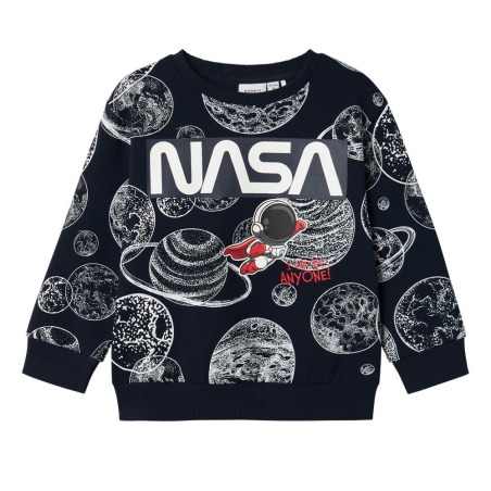 Sweat Marine Garçon Name it Daim Nasa