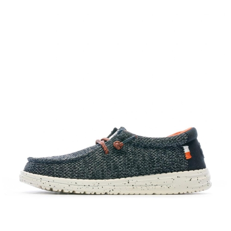 Chaussures Bleu Garçon Hey Dude Wally Youth Sox