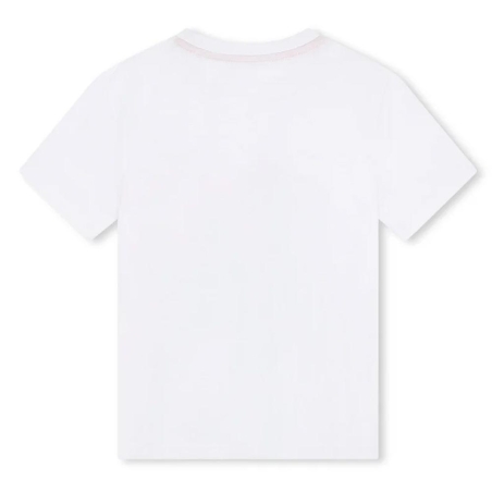 T-Shirt Blanc Garçon Junior Timberland T60090