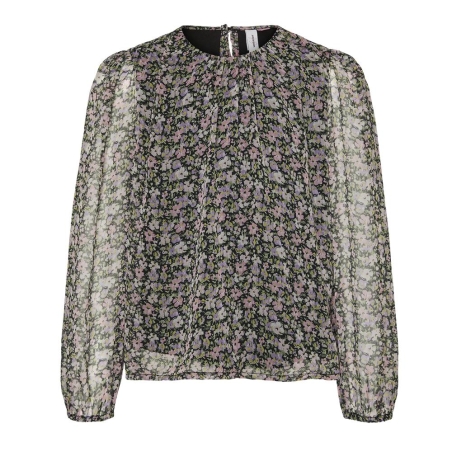 Top à fleurs Rose Fille Vero Moda Smilla