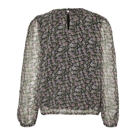 Top à fleurs Rose Fille Vero Moda Smilla