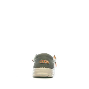 Chaussures Grises/Kaki Garçon Hey Dude Wally Youth