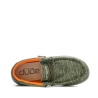 Chaussures Grises/Kaki Garçon Hey Dude Wally Youth