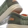 Chaussures Grises/Kaki Garçon Hey Dude Wally Youth