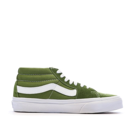 Baskets Vertes Garçon Vans Canvas