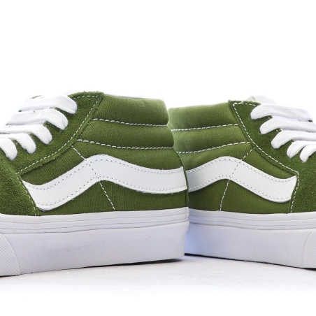Baskets Vertes Garçon Vans Canvas