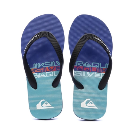 Tongs Bleu Garçon Quiksilver Java Quik