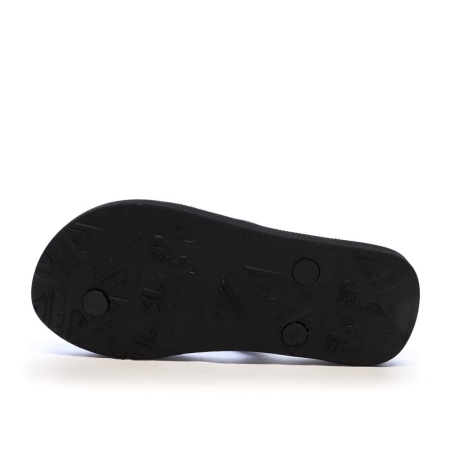 Tongs Noir/Blanc Garçon Quiksilver Java
