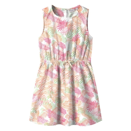 Robe Blanc/Rose/Vert Fille Name it Spencer