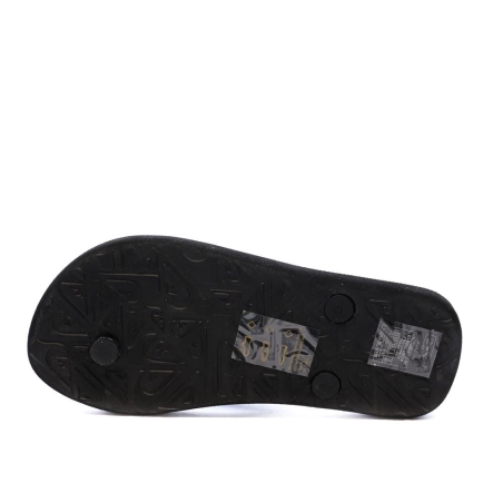 Tongs Noir/Bleu Garçon Quiksilver Java Quik