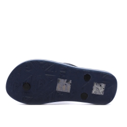 Tongs Noir/Marine Garçon Quiksilver Java Quik