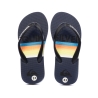 Tongs Noir/Marine Garçon Quiksilver Java Quik