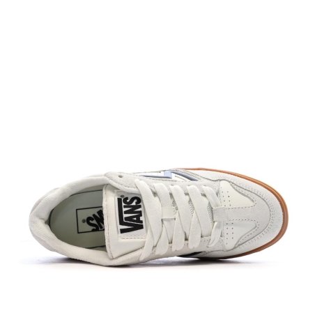 Baskets Blanches Homme Vans Upland Suede Marshmallow