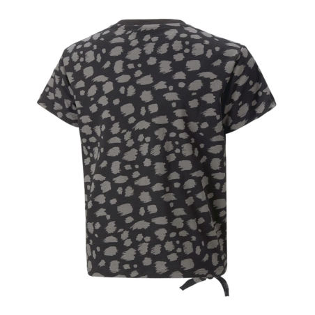 T-shirt Noir Fille Puma Animl