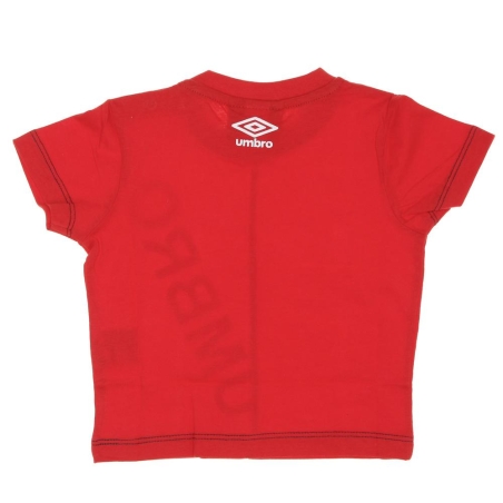 T-shirt Rouge Garçon Umbro Aniline