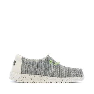 Chaussures Grises/Noires Garçon Hey Dude Wally Youth