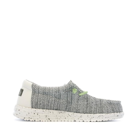 Chaussures Grises/Noires Garçon Hey Dude Wally Youth