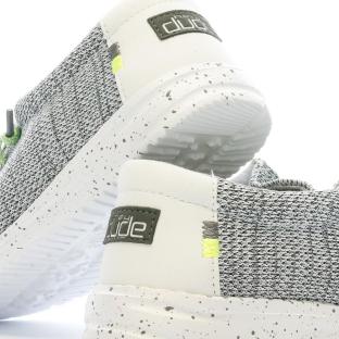 Chaussures Grises/Noires Garçon Hey Dude Wally Youth
