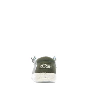 Chaussures Grise/Bleu Garçon Hey Dude Wally Youth