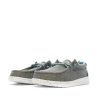 Chaussures Grise/Bleu Garçon Hey Dude Wally Youth