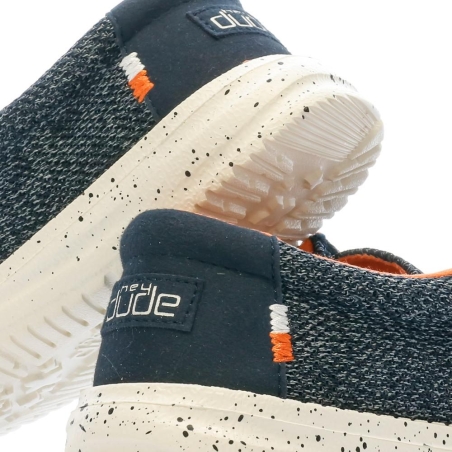 Chaussures Marine Garçon Hey Dude Wally Youth