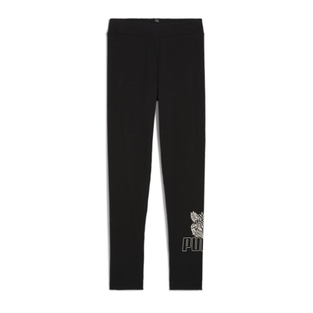 Legging Noir Fille Puma Tropicat