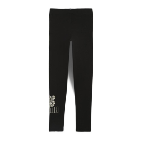 Legging Noir Fille Puma Tropicat