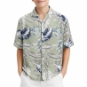 Chemisette Kaki/Marine Garçon Jack & Jones Resort Floral