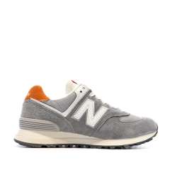 ML574 Baskets Gris/Orange Garçon New Balance