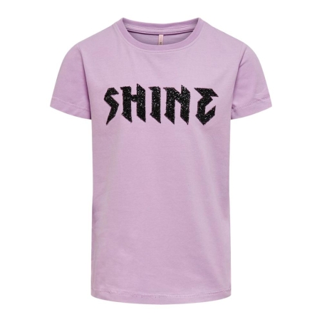 T-shirt Violet Fille Kids Only Julla