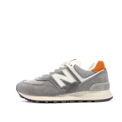 ML574 Baskets Gris/Orange Garçon New Balance