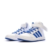 Baskets Blanche/Bleu Garçon Adidas Grand Court Mid K