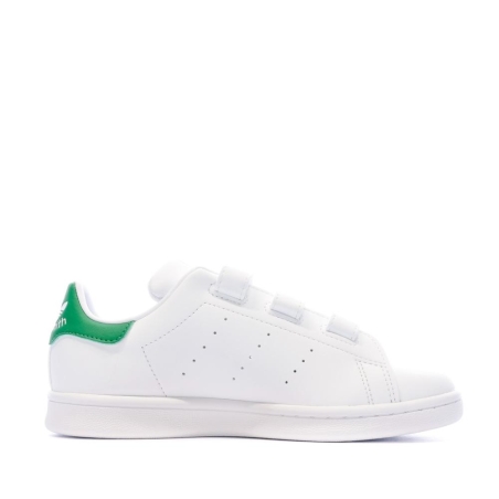 Baskets Blanches Mixte Adidas Stan Smith Scratch