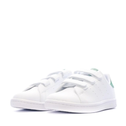 Baskets Blanches Mixte Adidas Stan Smith Scratch