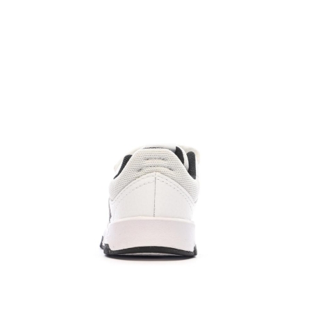 Baskets Blanches/Noir Garçon Adidas Tensaur