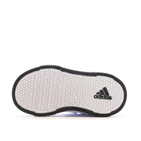 Baskets Blanches/Noir Garçon Adidas Tensaur
