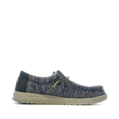 Chaussures Marine/Grise Garçon Hey Dude Wally Youth