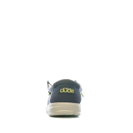 Chaussures Marine/Grise Garçon Hey Dude Wally Youth