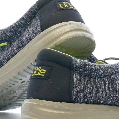 Chaussures Marine/Grise Garçon Hey Dude Wally Youth
