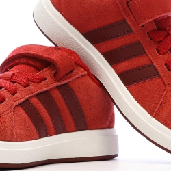 Baskets Rouge Garçon Adidas Grand Court 00s EL C