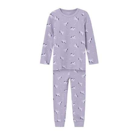 Pyjama Mauve Fille Name it Licorne