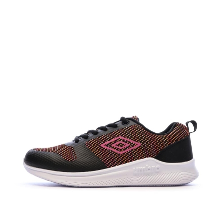 Baskets Noires/Rouges Garçon Umbro Um Owen 2