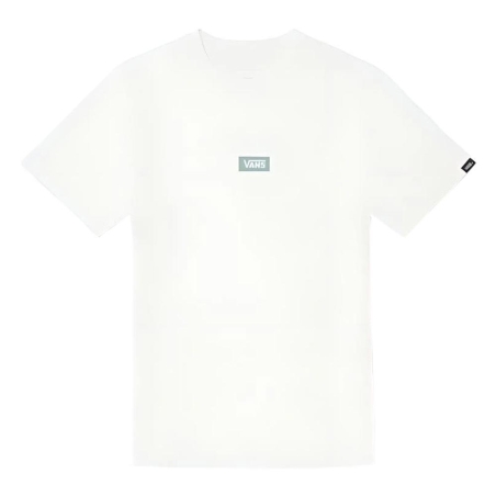 T-Shirt Blanc Mixte Vans Logo Marshmallow