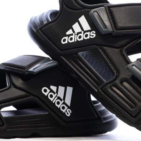 Sandales Noires Garçon Adidas Altaswim