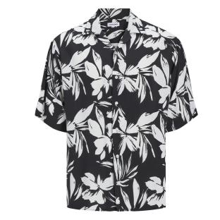 Chemisette Noir/Blanc Garçon Jack & Jones Resort Floral