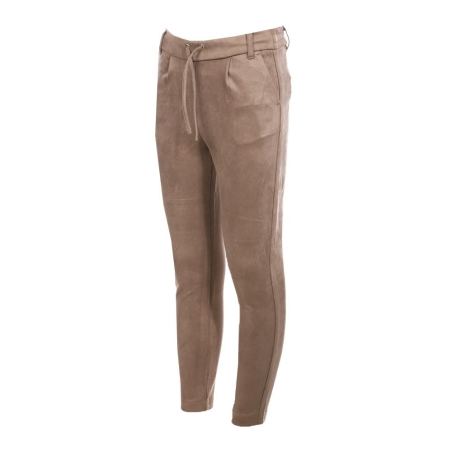 Pantalon Beige suédine Fille Kids Only Poptrash