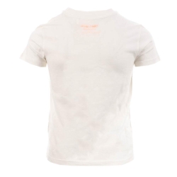 T-shirt Blanc Fille Teddy Smith flow