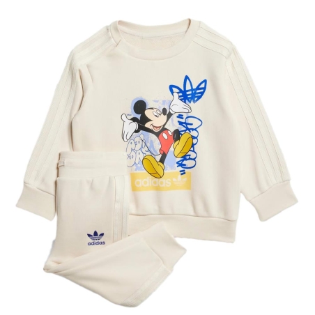 Survêtement Beige Garçon Adidas Crew Set
